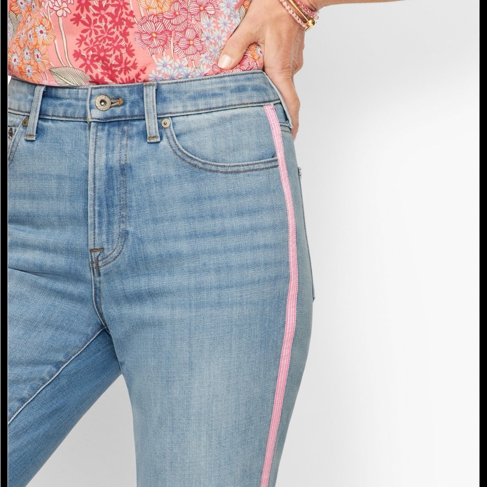 JBD Pink Stripe Jeans